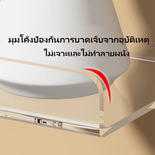 ขาตั้งกล้องวงจรปิด ฐานตั้งกล้องวงจรปิด อะคริลิค แบบไม่ต้องเจาะ แบบติดผนัง อะคริลิคใส ขาตั้งจอภาพ ที่วางกล้องวงจรปิด