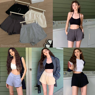 SEASON SHORTS🖤(380฿ฟรีส่ง) กางเกงขาสั้นสไตล์สปอร์ต เอวยืด มีเชือกรูดผูกด้านหน้า ทรงสวย ผ้าดีมากกก ใส่สบายชิวๆ wg.we