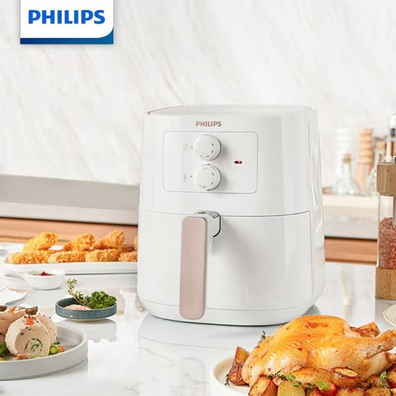Philips Air Fryer หม้อทอดน้ำมันฟรีราคาถูกที่ขายดีที่สุดความจุขนาดใหญ่ HD9200 / 91 รับประกัน 1 ปี