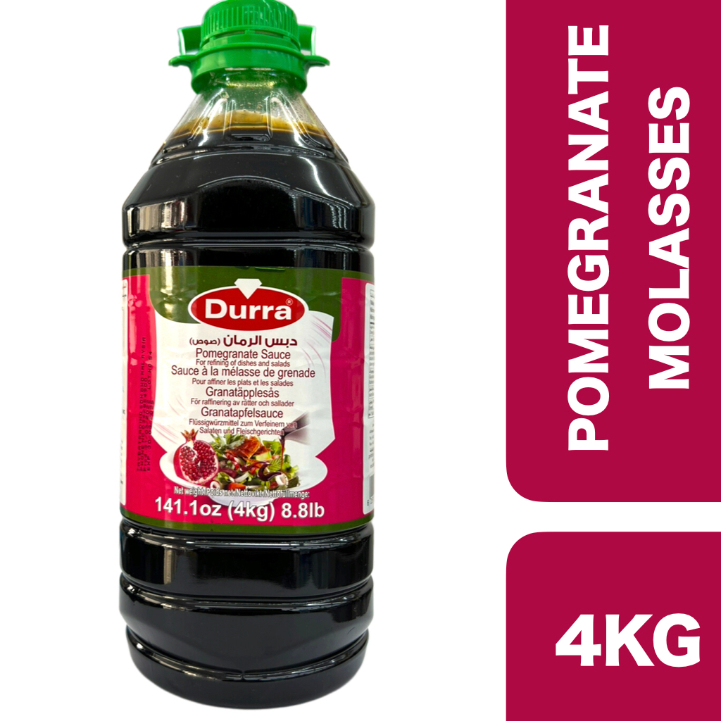 Durra Pomegranate Molasses 4kg ++ ดูร่า กากน้ำตาลทับทิม 4 กิโล