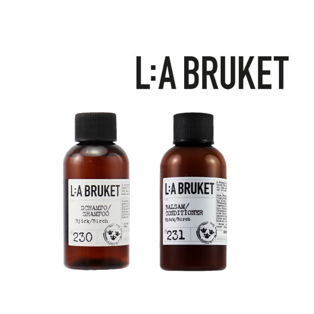 [พร้อมส่ง] L:A BRUKET 230 Shampoo / 231 Conditioner 55ML