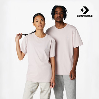 เสื้อยืด CONVERSE CLASSIC LEFT CHEST TEE PINK (รับประกันสินค้าของแท้)