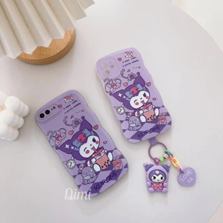 เคสนิ่มลายคุโรมิ ขอบยัก สำหรับรุ่น ออปโป้ Reno8T A15 A5s A54 A57 4g/5g A77s วีโว้ Y16 y35 y15s y17/y20 y21 y22 v23 v25