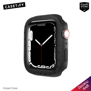 [พร้อมส่ง] CASETiFY - Impact Case (Black) เคสสำหรับ Apple Watch 8-4, SE Series [ผ่อน0% ส่งฟรี]