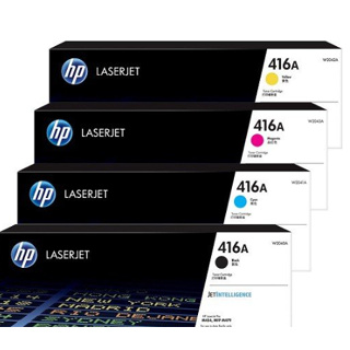 HP 416A 4สี (ดำ,ม่วง,เหลือง,ฟ้า) ของแท้รับประกันศูนย์