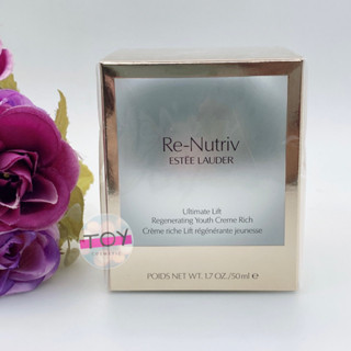 Estee Re-Nutriv Ultimate Lift Regenerating Youth Crème Rich 50 ml(ป้ายไทย)