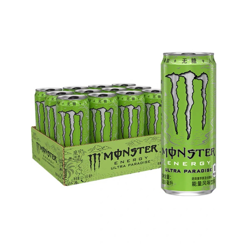 🔥พร้อมส่ง🔥 Monster energy [สีเขียว] 12 กระป๋อง เครื่องดื่มชูกำลัง Energy drink