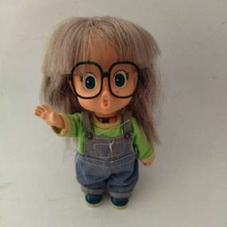 ตุ๊กตาอาราเล่ใส่แว่น ตัวโลหะ แขนขายาง Popy 1981 อ่านรายละเอียดก่อนซื้อ