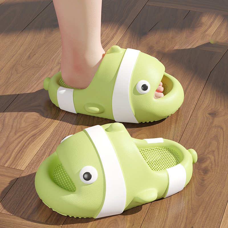 Jukoy  รองเท้าน้องปลาน่ารักน่าชัง แฟชั่นสุดปังน้องปลาหัวโต พื้นนิ้มใส่สบาย ป้องกันการลื่น มีของพร้อมส่งเว่อๆปังๆ