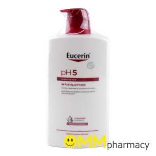 EUCERIN PH5 SENSITIVE SKIN WASHLOTION 1000ML.