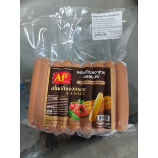 ไส้กรอกสโมคกี้หมูหนังกรอบ ตรา A&P 26 +2 ชิ้น/แพ็คเจลเย็นทุกออเดอร์🧊