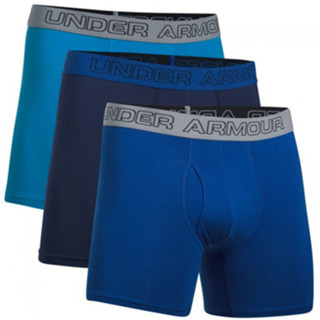 กางเกงบ๊อกเซอร์ Under Armour Mens UA Charged Cotton 6" Boxerjock 3-Pack กางเกงบ๊อกเซอร์ UA สินค้าแท้ 100%