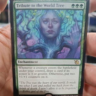 Tribute to the World Tree MTG Single Card