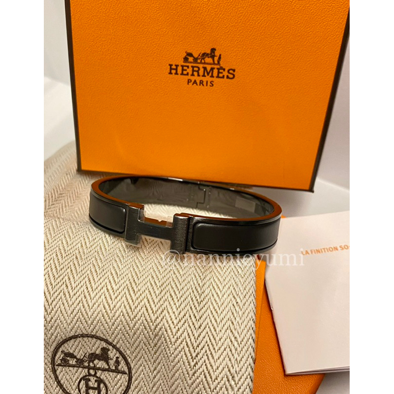 Hermes clic HH so black T5 new✨