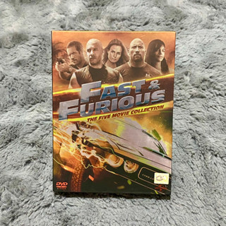 แผ่นซีดี/ดีวีดี Fast &amp; Furious The Five Movie Collection