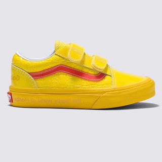 รองเท้าเด็กVANS OLD SKOOL V HARIBO CHECKERBOARD YELLOW MULTI KIDS สินค้ามีประกันแท้