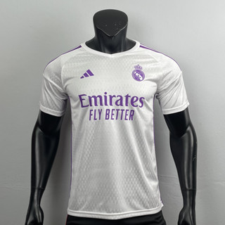 เสื้อฟุตบอล ทีม Real Madri เรอัลมาดริด เนื้อผ้าโพลีเอสเตอร์ ตัวใหม่ กล้ารับประกันสินค้าทุกตัว เกรดPlayer