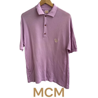 สินค้ามือสองแบรนด์เนมแท้MCMเสื้อเชิ้ต