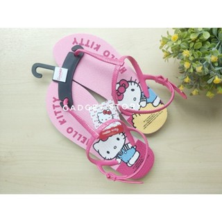 รองเท้าแตะ Hello Kitty รองเท้าแตะหนีบรัดส้น รองเท้าแตะคิตตี้ รองเท้าฟองน้ำ รองเท้าแตะหูคีบ flipflops