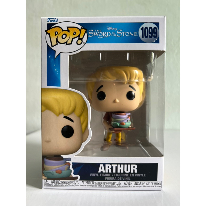 Funko Pop Action Figure The Sword in The Stone, Arthur No. 1099