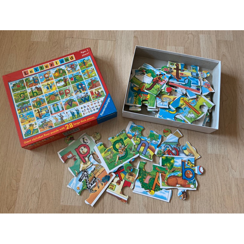 สินค้ามือสอง💥   Letterland Gaint Puzzle 28 ชิ้น