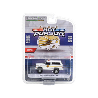 Greenlight 1/64 Hot Pursuit Series 44 - North Dakota State Patrol 1991 Chevrolet K5 Blazer 43020-C