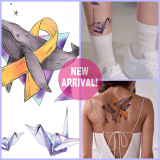 สติกเกอร์ แทททู รอยสัก นำเข้า Origami KT-248  ** tattoo sticker กันน้ำ