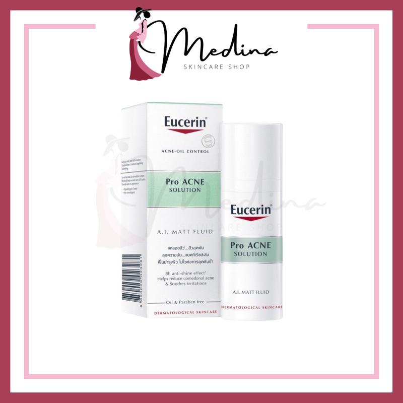 [Exp:26/06/27] Eucerin Pro ACNE SOLUTION A.I. MATT FLUID 50 ML