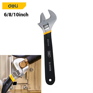 ประแจอเนกประสงค์ adjustable Wrench ประแจปากเลื่อน ขนาด 6นิ้ว 8นิ้ว 10นิ้ว ใช้ขันเกลียว จับ ยึด คลายสกรู pandas