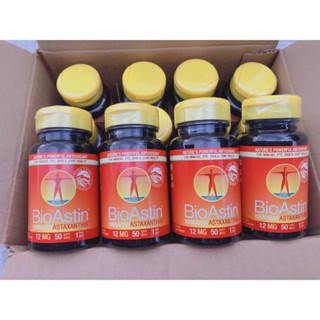 Nutrex Bioastin Hawaiian Astaxanthin 12 mg 50เม็ด สาหร่ายแดง