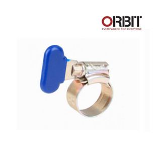 ORBIT -หางปลา- กิ๊บรัดสายยางแบบหางปลา เข็มขัดรัดสายยางแบบหางปลา เหล็กรัดสายยางแบบหางปลา B