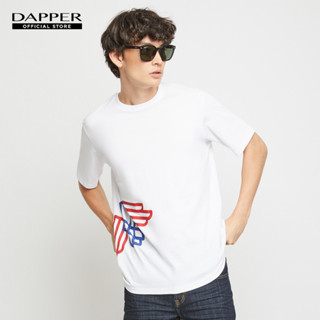 DAPPER เสื้อยืด Eagle Logo Print สีขาว (KRW1/611RS)