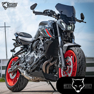 ชิลด์หน้า Were Wolf V-01 : for Yamaha MT07 2022-23