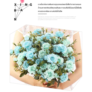 ใหม่ Moratus Dahlia ตกแต่งบ้านอมตะดอกไม้บรรยากาศตกแต่งช่อจําลอง