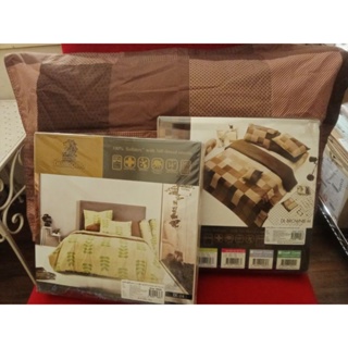 ชุดผ้าปูที่นอนแบบรัดมุม 3.5ฟุต Twin Fitted Sheet Set 360เส้นด้าย Dunlopillo