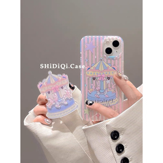 เคส สำหรับ ไอโฟน เคสซิลิโคน สินค้าพร้อมส่งจากไทย สำหรับ Iphone 14 13 12 11 Pro max Palcallม้าหมุน TPU-S1284