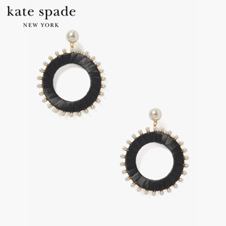 KATE SPADE NEW YORK FRANCESCA DROP HOOPS KC188 ต่างหู