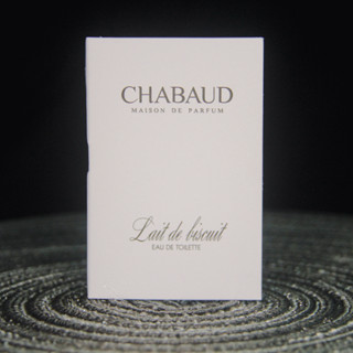 「 มินิน้ำหอม」 Chabaud Maison de Parfum Lait de Biscuit น้ําหอม Unisex 1.5ML