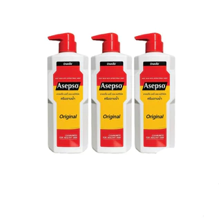 (ยกแพ็ค3ขวด) อาเซปโซ ครีมอาบน้ำ ปริมาณ 450 มล. มี 3 กลิ่นให้เลือก ( ออริจินัล , ไฮจินิค เฟรช , ชู๊ตติ้ง คูล )