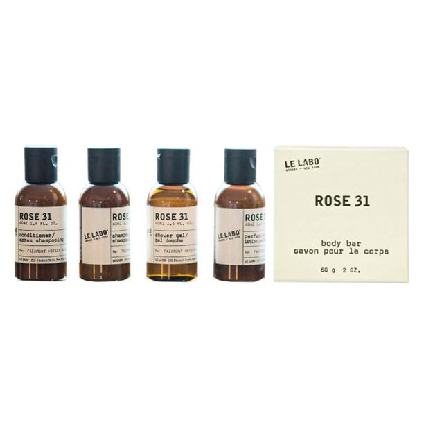 Le Labo Rose 31 Shower Gel 40ml / Conditioner 40ml / Shampoo 40ml / Body Lotion 40ml, 90ml / Body Bar 40g