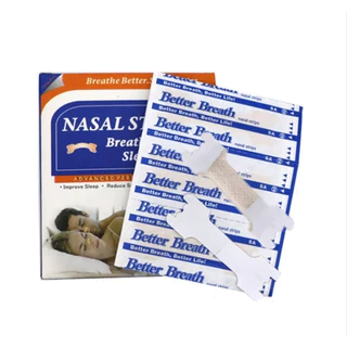 แผ่นแปะจมูก nasal strips /Better Breath /Sleep better แผ่นแปะคัดจมูก นอนกรน 30ชิ้น