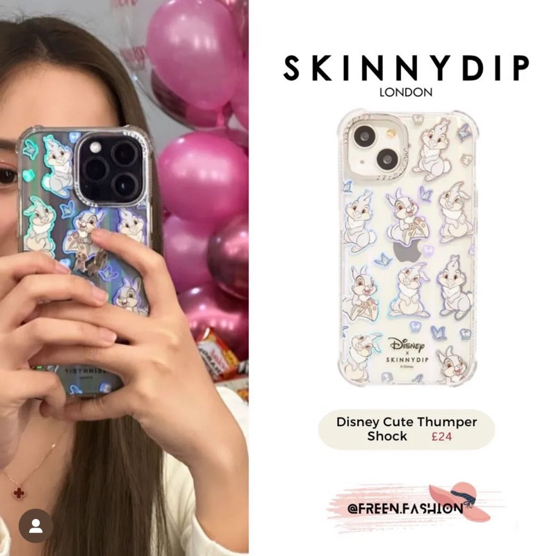 ✨ พร้อมส่ง / รอเข้าไทย ✨ Disney x Skinnydip Cute Thumper Shock Case (ลิขสิทธิ์แท้ 100%) | เคสดิสนีย์ ลายสุดฮิต 🐰