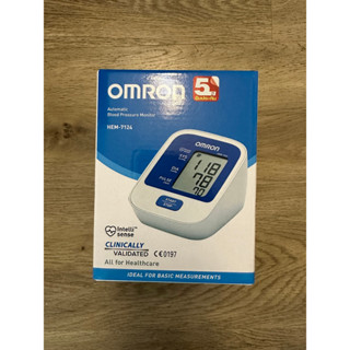 Omron Blood Pressure Monitor เครื่องวัดความดัน รุ่น HEM-7124 (รุ่นใหม่ล่าสุด ของแท้ รับประกันศูนย์ 5 ปี)