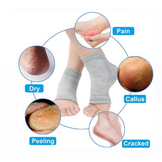 Moisturizing heel sock ถุงเท้าบำรุงแก้ส้นเท้าแตก-ถุงเท้าบำรุงส้นเท้า ที่แตกแห้งกร้าน