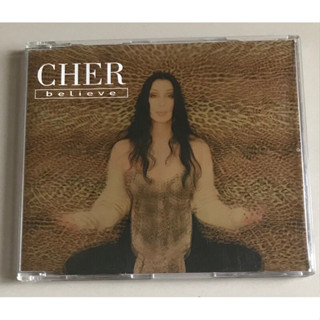 ซีดีซิงเกิ้ล ของแท้ ลิขสิทธิ์ มือ 2 สภาพดี...ราคา 399 บาท “Cher” ซิงเกิ้ล "Believe”*แผ่นหายาก Made in Germany*