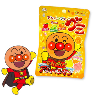 Anpanman เยลลี่หน้าอันปังแมน รสผลไม้ (แอปเปิ้ล,องุ่น,ส้ม)