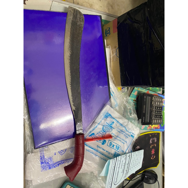 พร้า Bidor สะดวกใช้งาน จับง่าย กระทัดรัด เดินป่า เดินเขา มีไว้ติดบ้าน