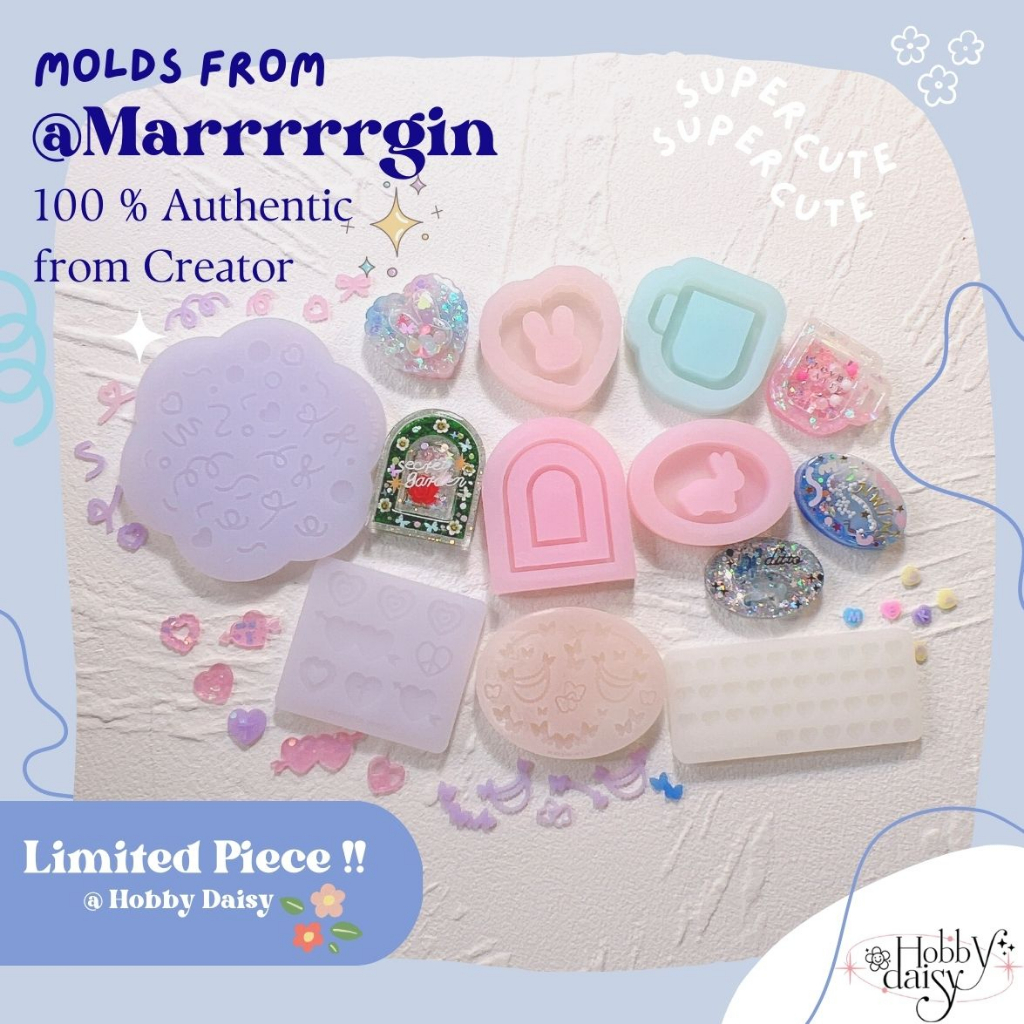 Marrrrrgin Mold // แม่พิมพ์ซิลิโคนแท้จากคุณมาร์จิ้น
