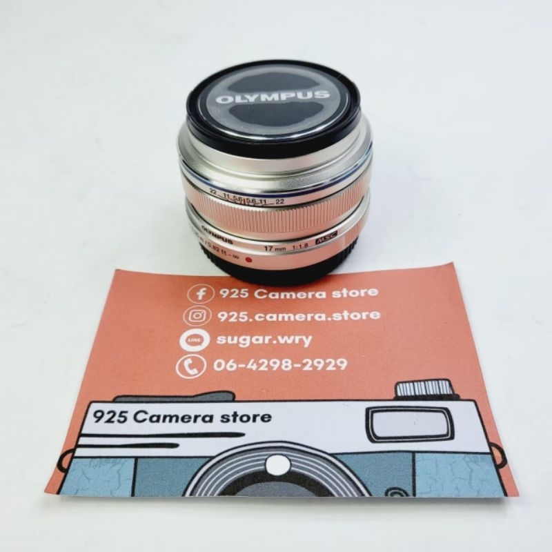 พร้อมส่ง 📷 เลนส์ Olympus 17mm F1.8 สีเงิน
