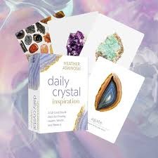 {ไพ่แท้ลิขสิทธิ์}   Daily Crystal Inspiration ไพ่ยิปซี ไพ่ดูดวง